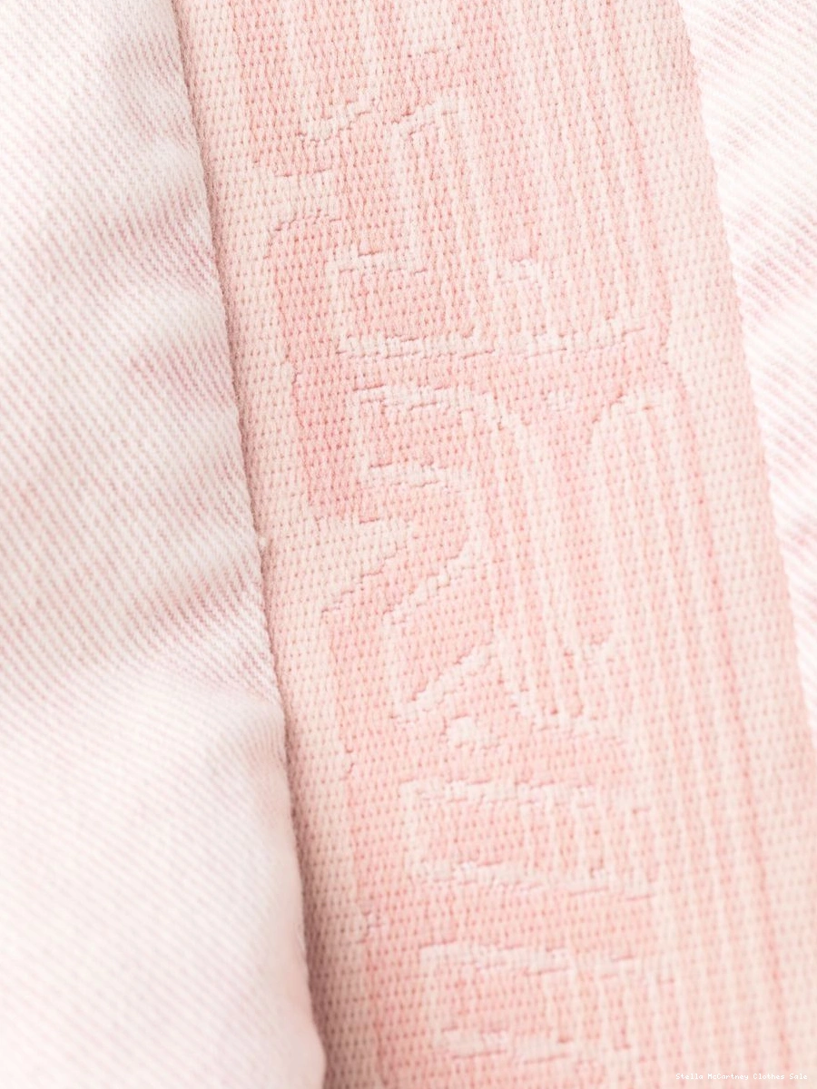 Cheap Women Stella jeans McCartney wide logo-tape 0727